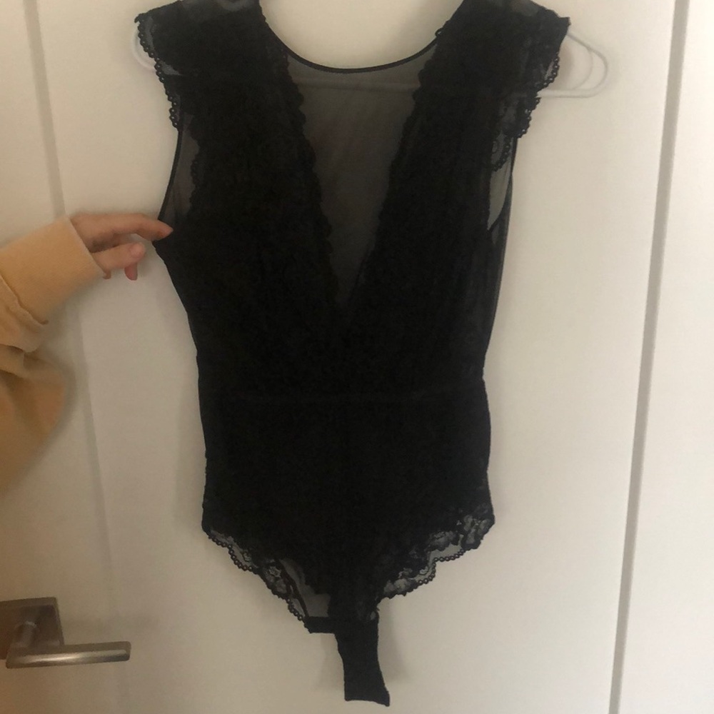 Lace onesie